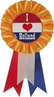 Rozet ''I love holland''