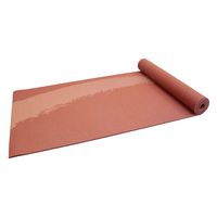 Yogamat - Senz Sports Premium - Terracotta met print - thumbnail