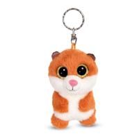 Nici Glubschis Pluchen Sleutelhanger Hamster Stubbi, 9cm - thumbnail