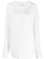 Filippa K pull en maille torsadée - Blanc