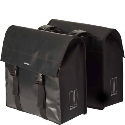 Basil Urban Load Achter Fietstas 48 l Polyester, Zeildoek Zwart