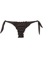 Amir Slama ruffled trim bikini bottom - Noir