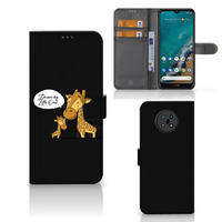 Nokia G50 Leuk Hoesje Giraffe - thumbnail