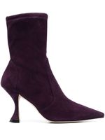 Stuart Weitzman bottes XCurved 85 mm - Violet