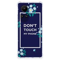 OPPO Reno10 | 10 Pro Anti Shock Case Flowers Blue DTMP