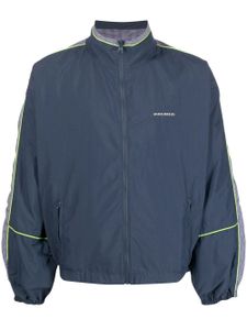 Palmer veste bomber zippée à coupe légère - Bleu