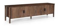 Livingfurn TV-meubel Beaunan Mangohout, 210cm - Bruin