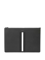 Bally grande pochette Bollis en cuir - Noir - thumbnail