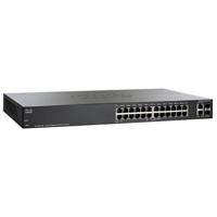 Cisco Small Business SF200-24FP L2 Fast Ethernet (10/100) Ondersteuning Power over Ethernet (PoE) Zwart