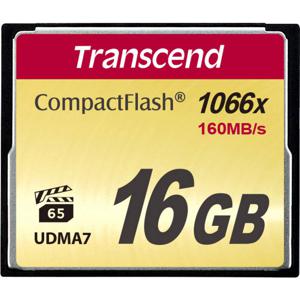 Transcend CompactFlash Card 1000x 16GB MLC