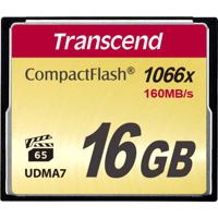 Transcend CompactFlash Card 1000x 16GB MLC - thumbnail