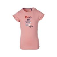 Quapi Girls T-shirt Fiebe met printopdruk roze