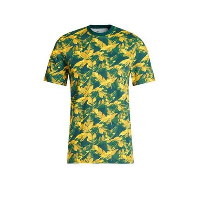 WE Fashion T-shirt met bladprint Botanic