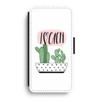 I love cacti: iPhone XR Flip Hoesje - thumbnail