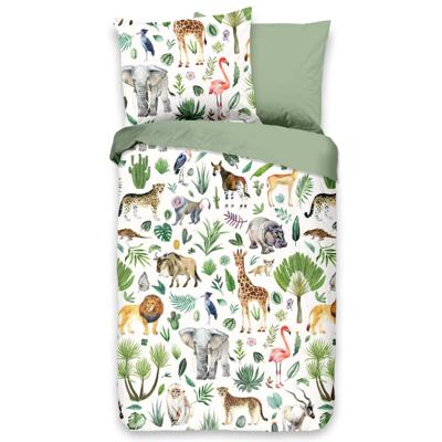 Good Morning Kinderdekbedovertrek JUNGLE 120x150 cm meerkleurig Good Morning Kinderdekbedovertrek JUNGLE 120x150 cm meerkleurig