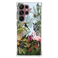 Case Anti-shock voor Samsung Galaxy S23 Ultra Jungle - thumbnail