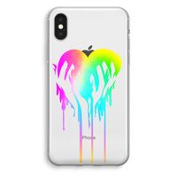 Hold My Heart: iPhone XS Transparant Hoesje - thumbnail