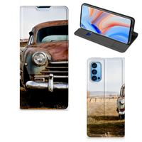 OPPO Reno4 Pro 5G Stand Case Vintage Auto