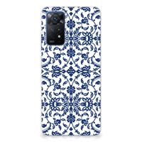 Xiaomi Redmi Note 11 Pro 5G TPU Case Flower Blue - thumbnail