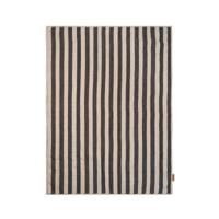 Ferm Living Grand Quilted Deken - Sand/Black