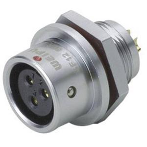 Weipu SF1212/S6 Ronde connector Koppeling, recht Totaal aantal polen: 6 Serie (ronde connectors): SF12 1 stuk(s)