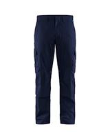 Blaklader 144818328985C46 industriële stretch werkbroek met kniezakken marineblauw/korenbloemen, maat C46