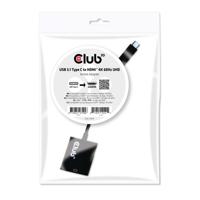 Club 3D USB 3.1 Type C to HDMI 2.0 UHD 4K Active Adapter - Externe