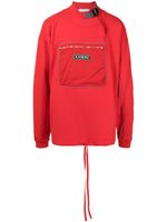 Iceberg sweat à patch logo - Rouge