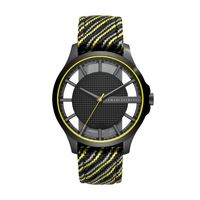 Horlogeband Armani Exchange AX2402 Leder/Textiel Multicolor 22mm - thumbnail