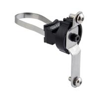 Minoura framebevestiging fles EB-100 staal 22-35 mm zilver