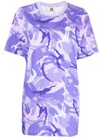 AAPE BY *A BATHING APE® t-shirt à logo appliqué - Violet