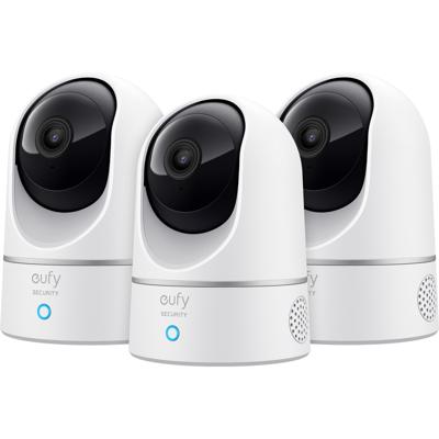 Eufy Indoor Cam 2K Pan & Tilt 3-Pack