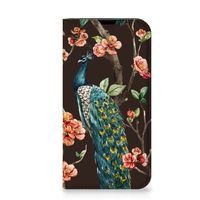 iPhone 13 Mini Hoesje maken Pauw met Bloemen