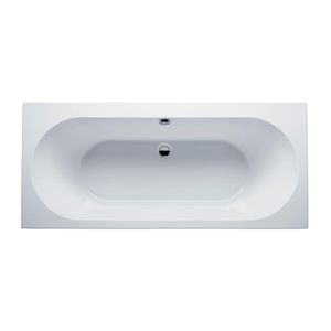 Ligbad Duo Wiesbaden Portus Inbouw 190x90x50 cm Wit