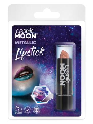 Cosmic Moon Metallic Lipstick Rose Goud