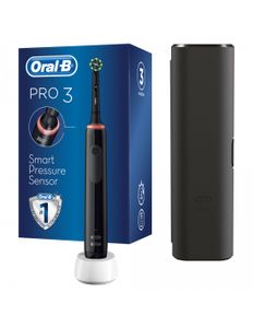 Oral-B PRO3 3500 Volwassene Roterende tandenborstel Zwart