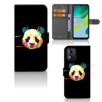 Motorola Moto E13 4G Leuk Hoesje Panda Color - thumbnail