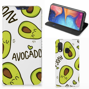 Samsung Galaxy A20e Magnet Case Avocado Singing