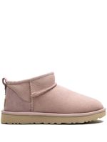 UGG bottines Classics Ultra Mini Metallic - Rose - thumbnail