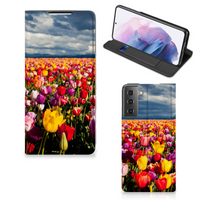 Samsung Galaxy S21 Plus Smart Cover Tulpen - thumbnail