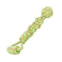 Trixie knoopbal aan touw assorti 38x8x8 cm 3 st