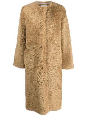 Inès & Maréchal Lammy coat - Bruin
