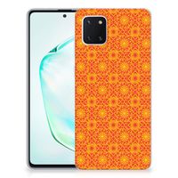 Samsung Galaxy Note 10 Lite TPU bumper Batik Oranje - thumbnail