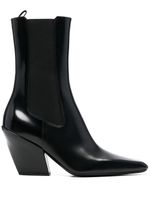 Prada bottes à talon sculpté 95 mm - Noir