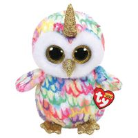 TY Beanie Boo's Knuffel Uil Enchanted 24 cm - thumbnail