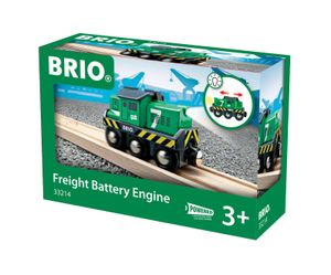 BRIO World Locomotief voor goederentrein op batterijen