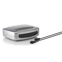 Marmitek 08171d Extender - Marmitek Invisible Control 2 - Bedien apparatuur in een gesloten kast met uw eigen afstandsbediening - 2 x Emitter LEDs - Infraroodverlenging - Tafelmodel, Zilver