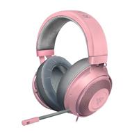Razer Kraken - Cross-platform bedrade gaming headset (op maat gemaakte 50mm drivers, richtingsgevoelige microfoon, 3,5mm kabel met inline bediening) Quartz Roze