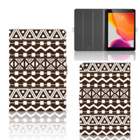 iPad 10.2 2019 | iPad 10.2 2020 | 10.2 2021 Tablet Hoes Aztec Brown