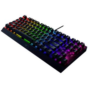 RAZER BlackWidowV3 Tenkeyless greenSw Gaming-toetsenbord Kabelgebonden QWERTZ, Duits Zwart Verlicht